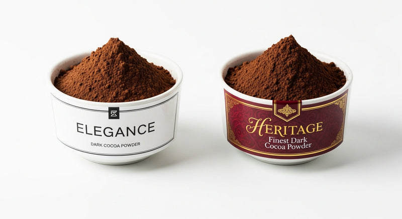 cacao natural vs chocolate polvo comercial diferencia – All Nuts Food