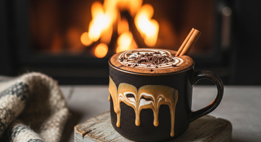chocolate caliente mantequilla almendras receta – All Nuts Food