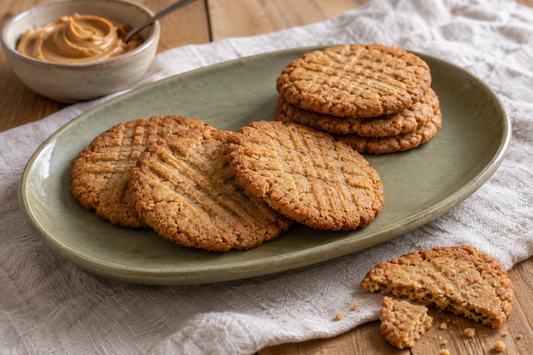 galletas mantequilla de mani sin huevo – All Nuts Food