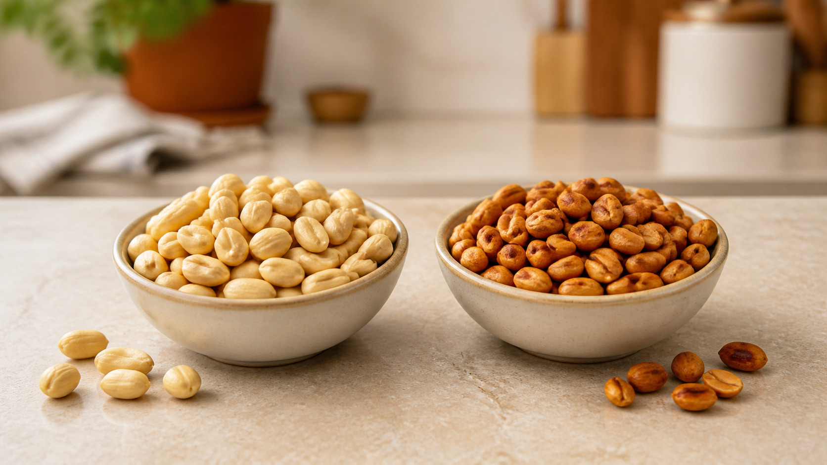 mani crudo vs tostado diferencias – All Nuts Food