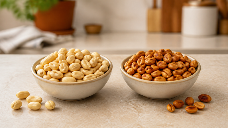 mani crudo vs tostado diferencias – All Nuts Food