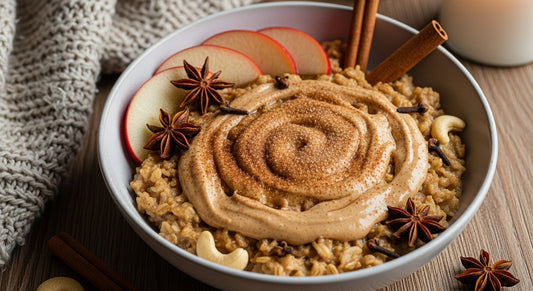 porridge invernal mantequilla caju receta – All Nuts Food