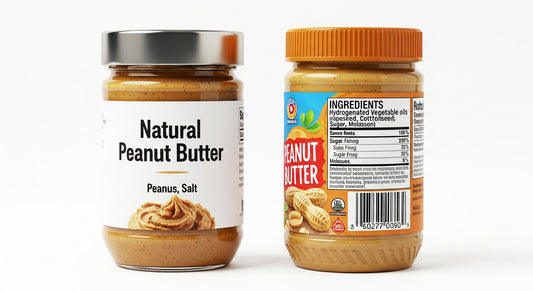 mantequilla mani natural vs industrial diferencias – All Nuts Food