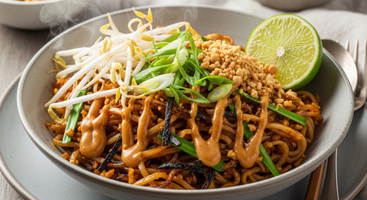 pad thai salsa mani casero receta – All Nuts Food