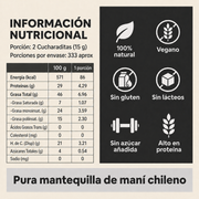 Mantequilla de Maní Crunchy 100% Natural 5 kg