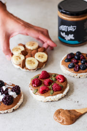 Información nutricional mantequilla de almendras 450g All Nuts Food