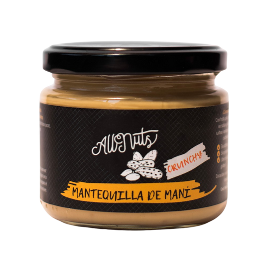 Mantequilla de Maní Tostado Crunchy 200 grs