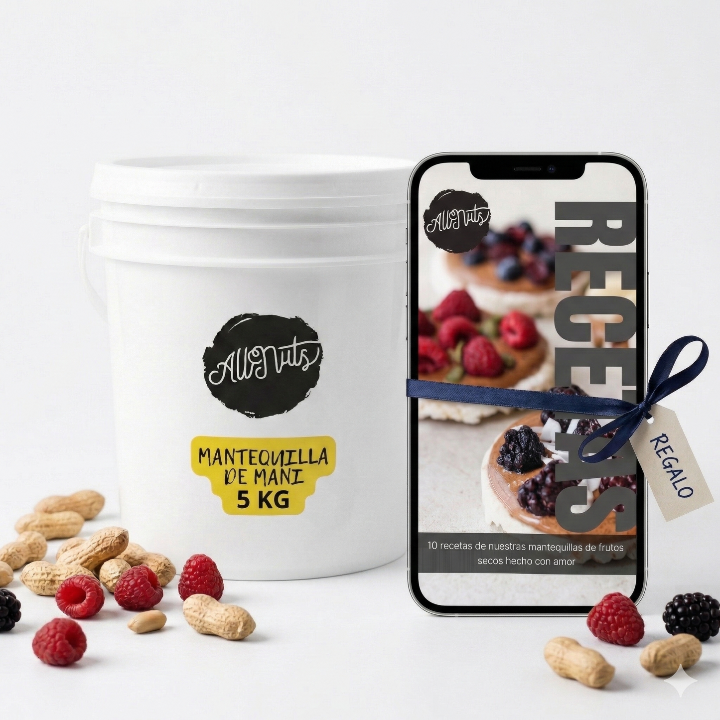 Mantequilla de Maní 5 kg + Ebook + ENVÍO GRATIS RM