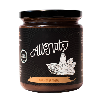 Mantequilla Choco y Maní 450 grs