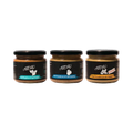 Pack Mantequilla de Maní Crunch, Avellana y Almendra 200g