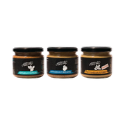Pack Mantequilla de Maní Crunch, Avellana y Almendra 200g