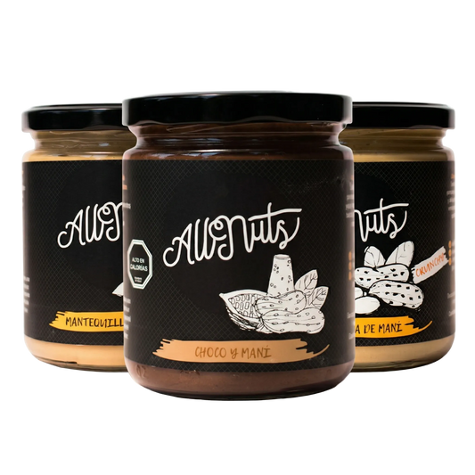 Tripack Mantequilla de Maní 450g + Ebook + Envío Gratis