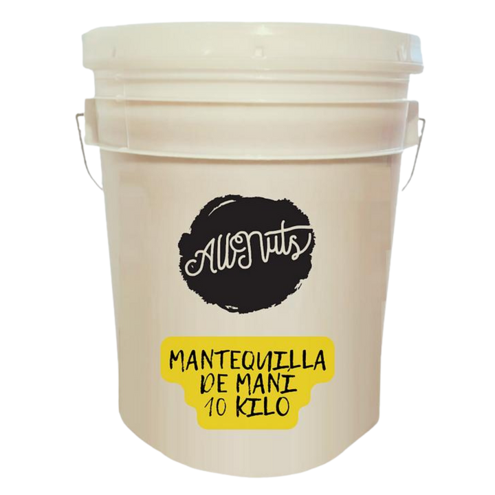 Mantequilla de maní 10 kg All Nuts Food - formato mayorista industrial