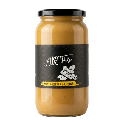 Mantequilla de maní natural 1 kg All Nuts Food - formato familiar