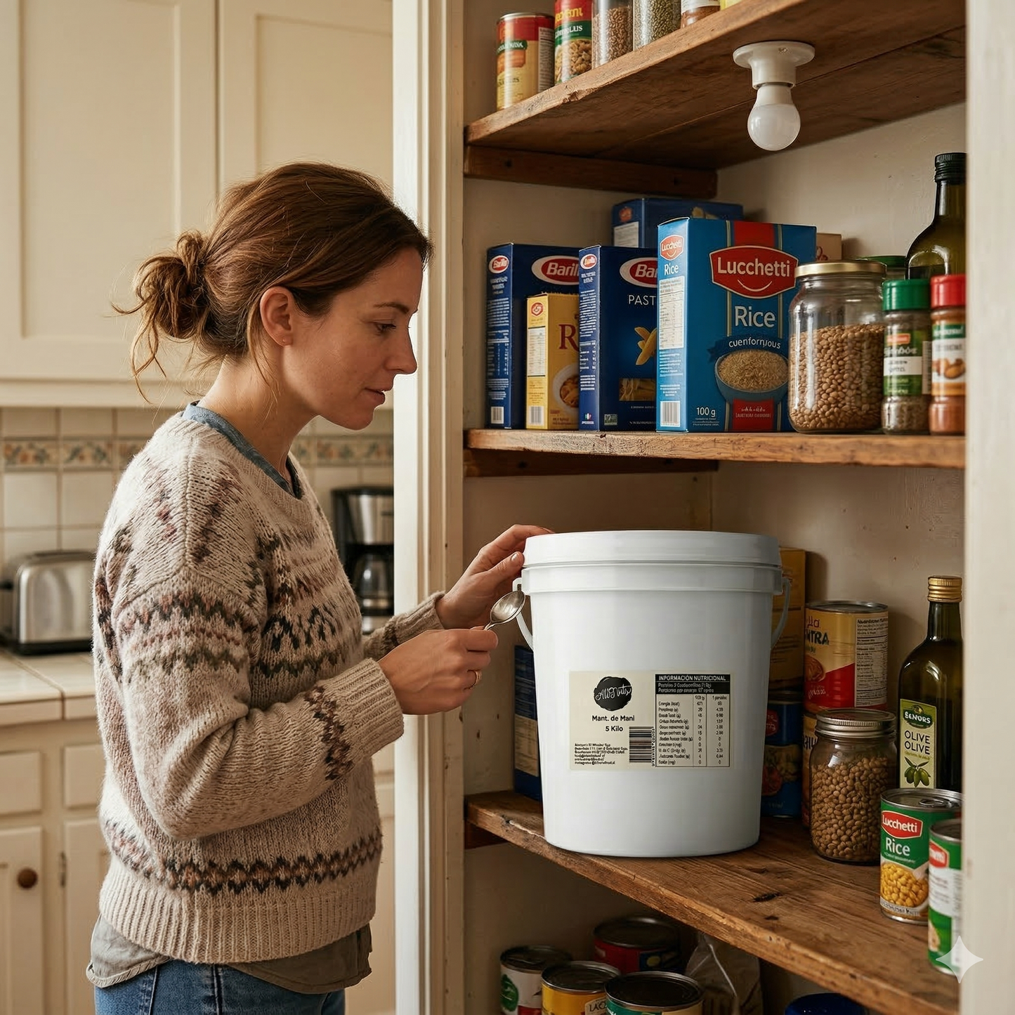 mantequilla de mani 5kg 