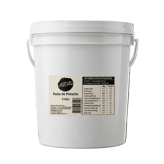 mantequilla de pistacho 5 kg allnuts