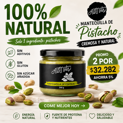 Mantequilla de Pistacho 200 g