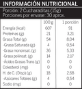 Información nutricional mantequilla de almendras 450g All Nuts Food